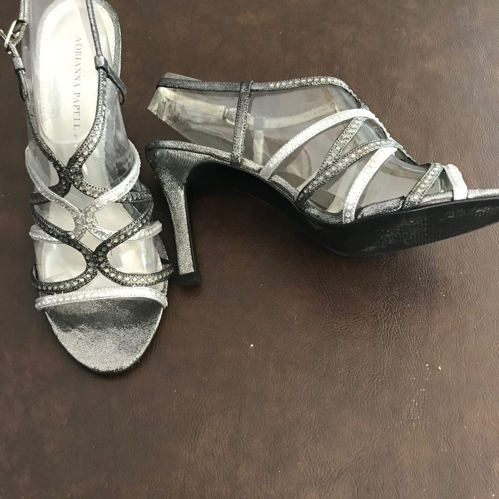 Silver/gray shoes